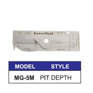 Calibrador de Soldadura de Picadura MG-5M Pit Depth